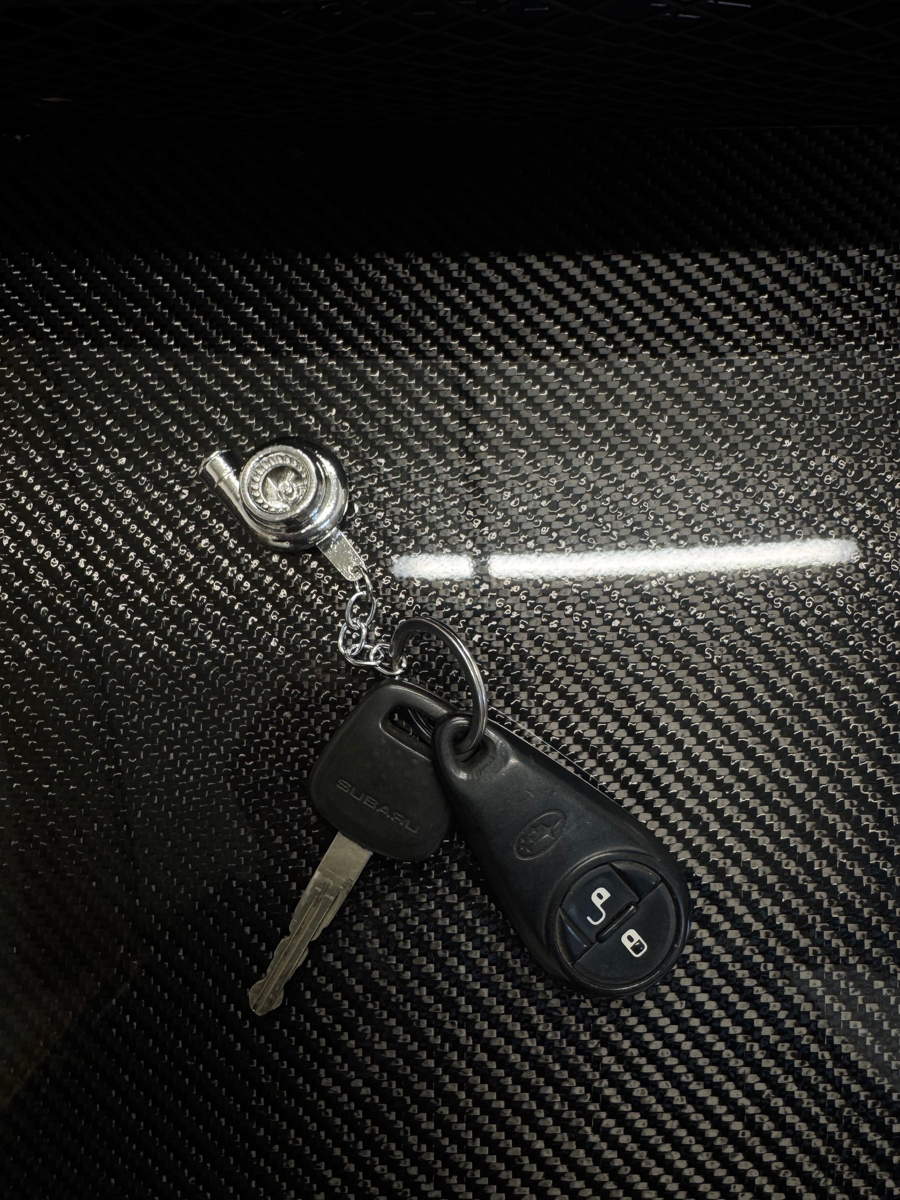 Turbo key chain